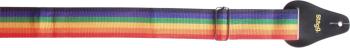 2" rainbow coloured Guitar strap (ST-BJA018)