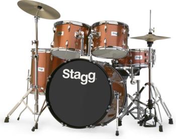 5-piece, 6-ply basswood, 22" standard drum set with hardware & cymbals (ST-TIM322B SPBR)
