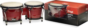 7.5" and 6.5" wild-cherry-coloured Latin wood bongos (ST-BW-200-CH)
