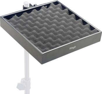 Percussion tray with clamp for stand (ST-PCTR-3030 BK)