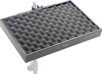 Percussion tray with clamp for stand (ST-PCTR-4530 BK)