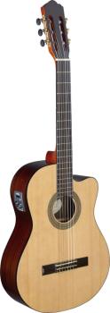 Cereza series cutaway acoustic-electric classical guitar with solid sp (AN-CER CE S)