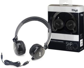 Deluxe Stereo Headphones for mobile devices (ST-SHP-I500 BKH)