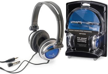 Compact folding, dynamic stereo headphones for Sound Monitoring and (ST-SHP-2200H)