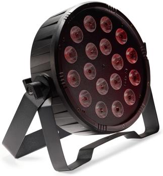 Flat ECOPAR 18 spotlight with 18 x 1-watt RGB (3 in 1) LED (ST-SLI-ECOPAR18-1)