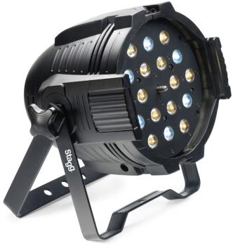 LED spotlight with 18 x 3W Cold and Warm White LEDs+motorized zoom (ST-SLI KINGPAR6Z-1)