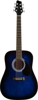 Acoustic Dreadnought Guitar with basswood top, 3/4 model (ST-SW201 3/4 BLS)