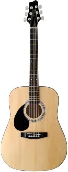 Acoustic Dreadnought Guitar with basswood top, 3/4 model, lefthanded (ST-SW201 3/4 LH N)