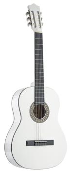 1/2 white classical guitar with basswood top (ST-C510 WH)
