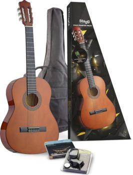 C542 Classical guitar (w/ basswood top) & accessories package (ST-C542 STARTER P)