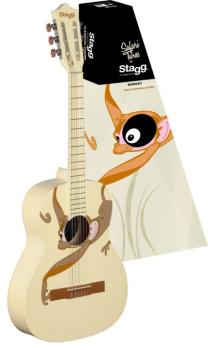 Classical guitar with monkey graphic (ST-C530 MONKEY)