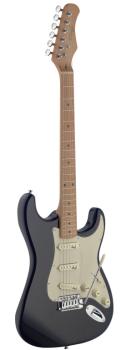 Electric guitar with solid alder body (ST-SES50M-BK)