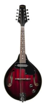 Redburst acoustic-electric bluegrass mandolin with nato top (ST-M50 E)