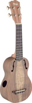 Traditional soprano ukulele with solid acacia top (ST-USX-ACA-S)