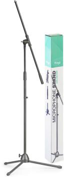 Microphone boom stand with folding legs (ST-MIS-0822BK)